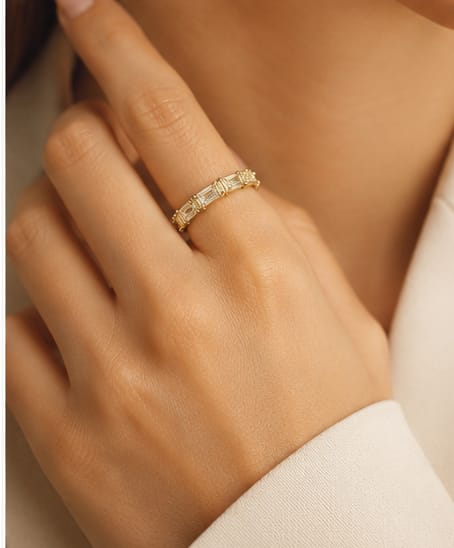 Luxe Geometry Ring