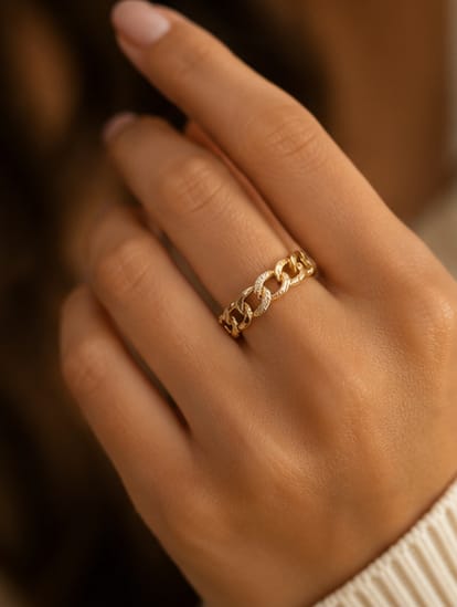 Imperial Link Luxe Ring