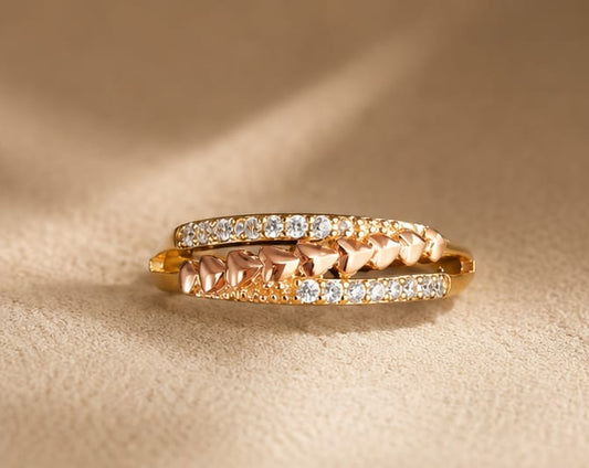 Heart Link Spark Ring