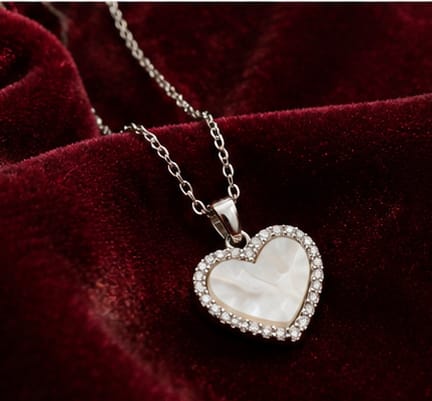 Ivory Heart Pendant