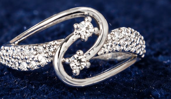 Infinity Bloom Silver Ring