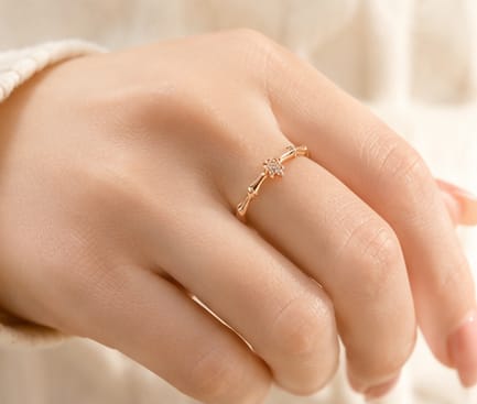 Cosmic Charm Ring