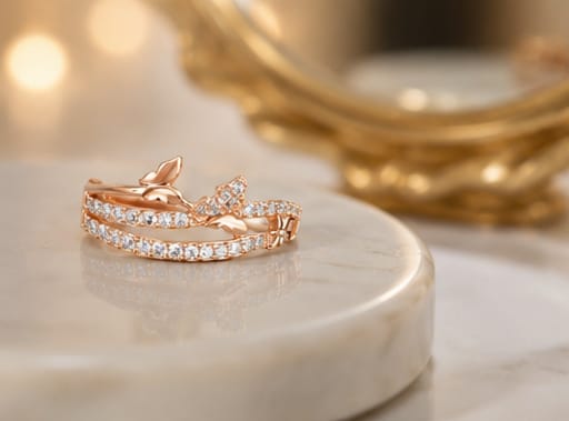 Flutter Charm Ring