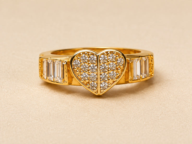 Forever Heart Adjustable Ring