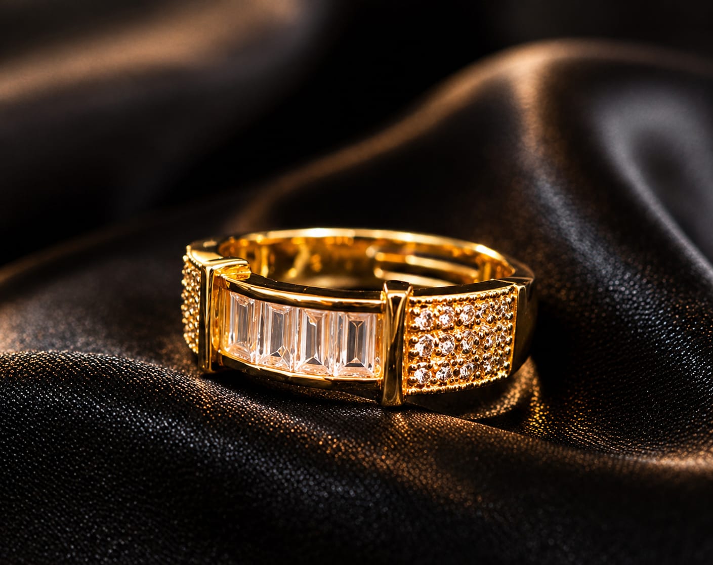 Luxe Baguette Ring