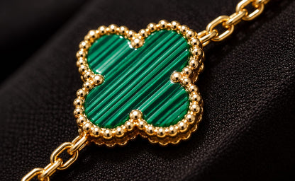 Emerald Alora Clover Necklace