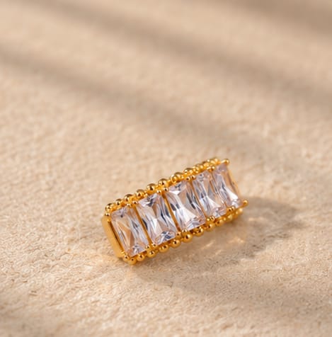 Princess Cut Statement Ring