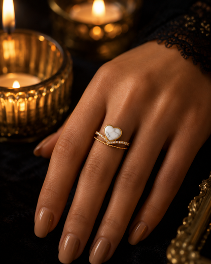 Moonheart Luxe Ring