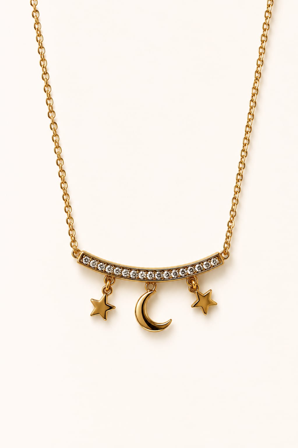 Starry Night Gold Necklace