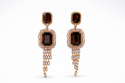 Ruby Cascade  Earrings