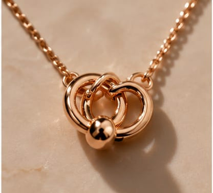 Layered Infinity Heart Necklace