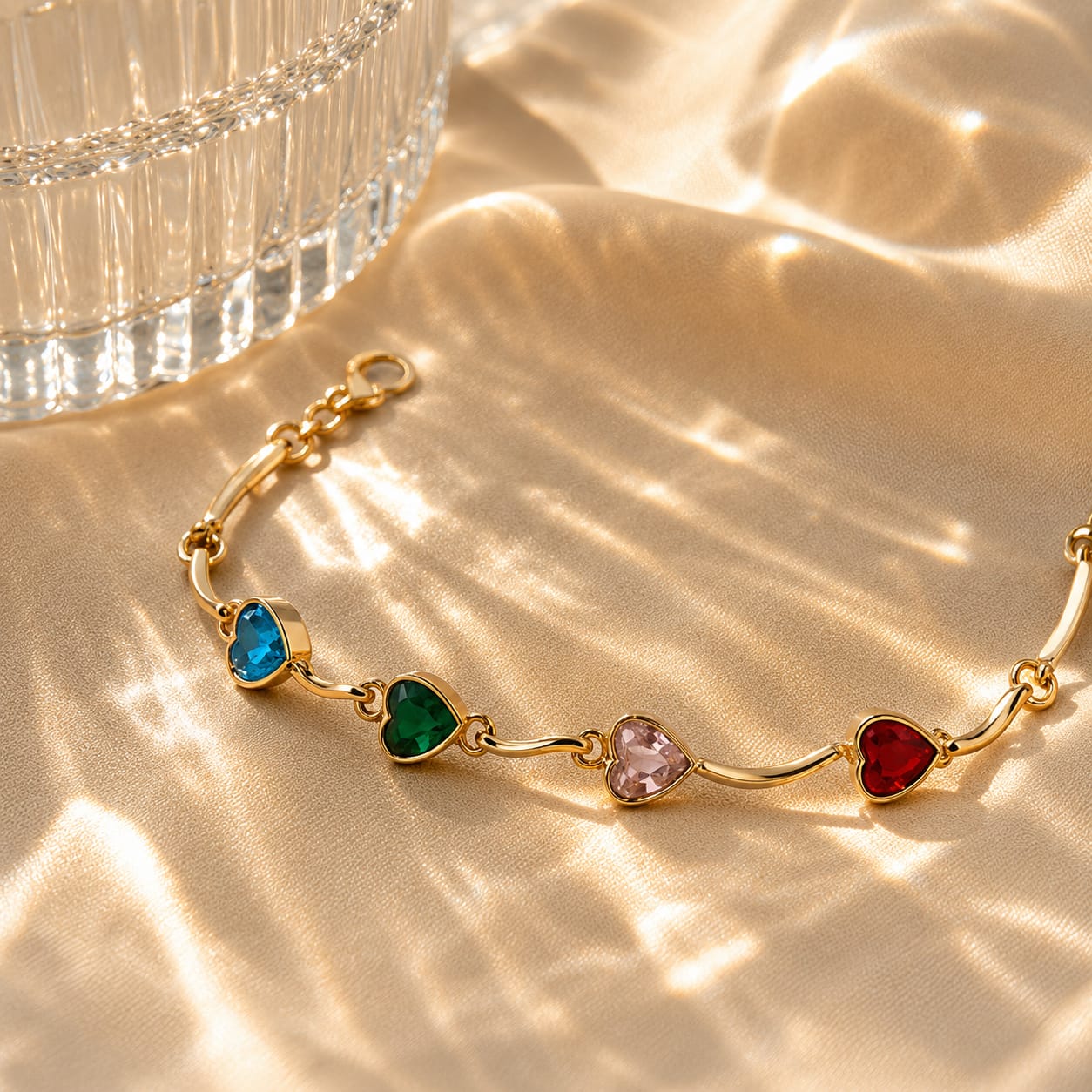 Luxe Trio Stone Bracelet