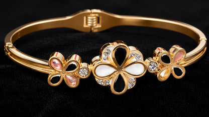 Midnight Petal Bracelet