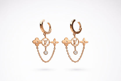 Celestia Gold Drop Earrings