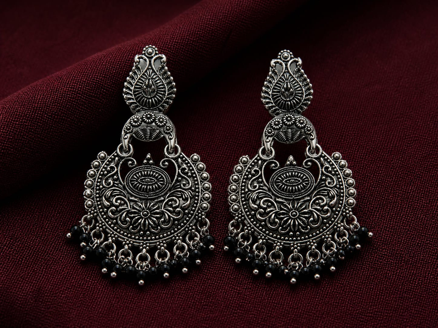 Antique Bloom Chandbalis