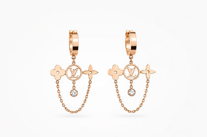 Celestia Gold Drop Earrings