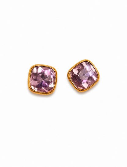 Aura Gemstone Stud Earrings Collection
