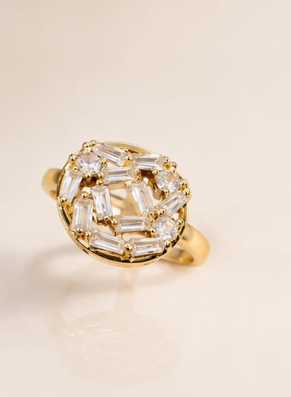 Golden Radiance Ring