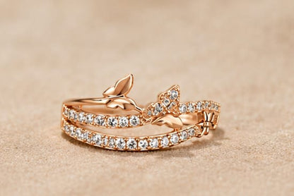 Flutter Charm Ring