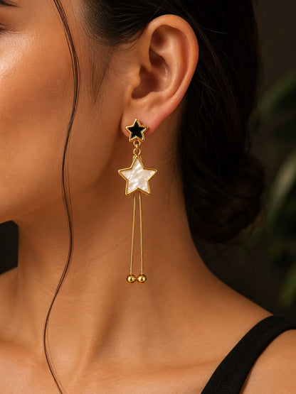 Celestia Star Drop Earrings