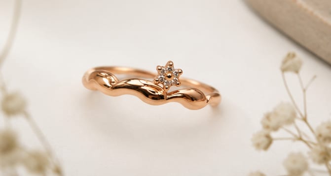 Luna Wave Ring