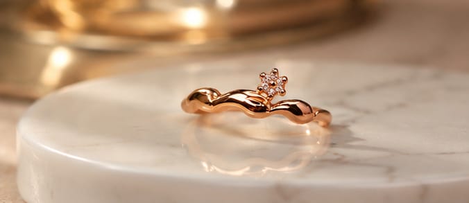 Luna Wave Ring