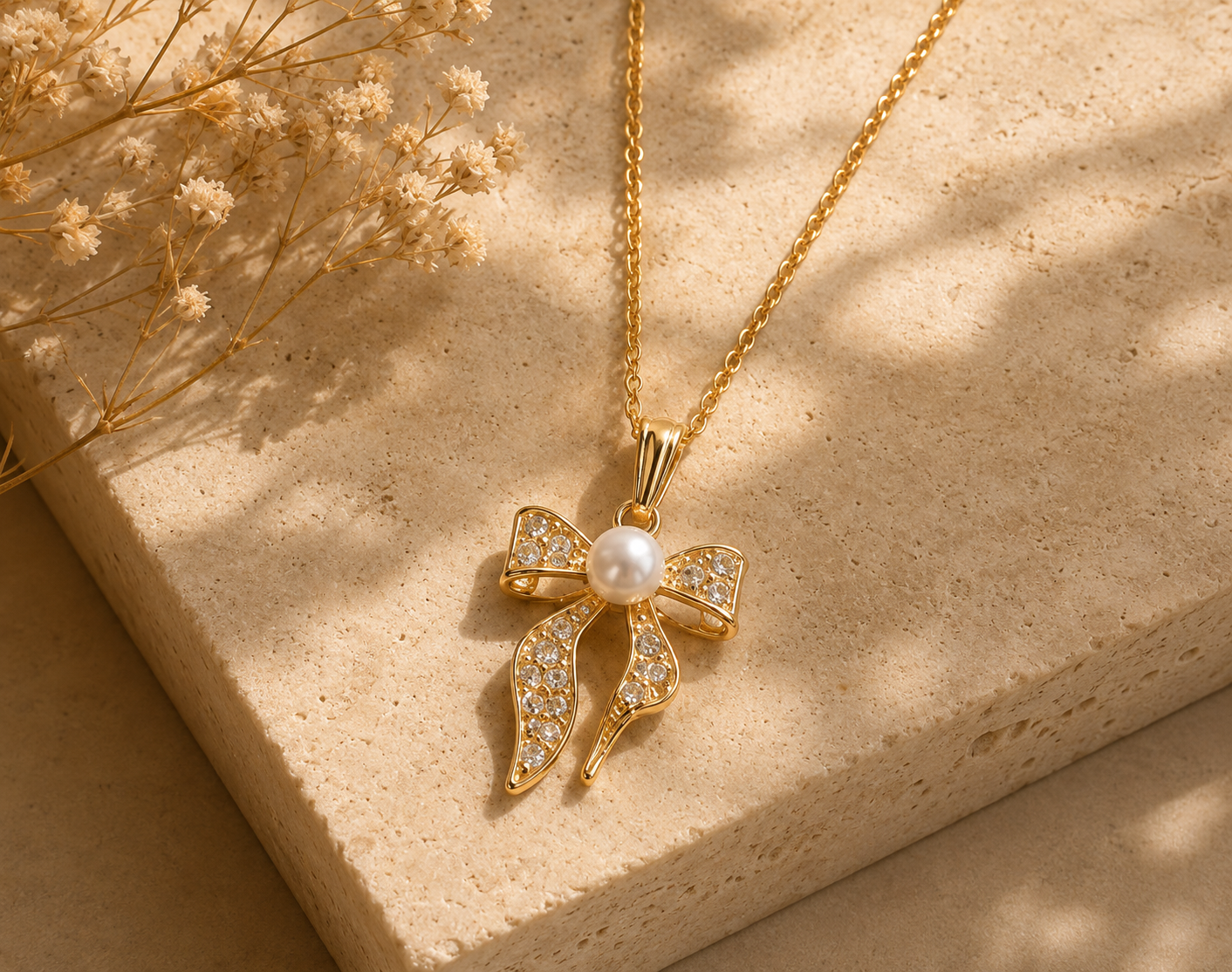 Lumière Pearl Necklace