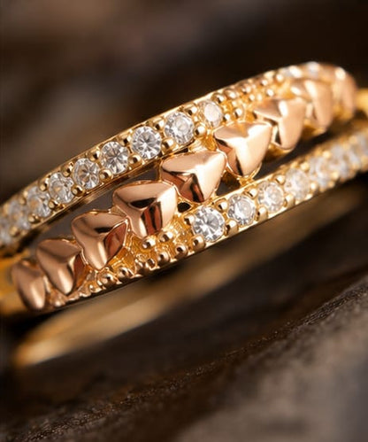 Heart Link Spark Ring