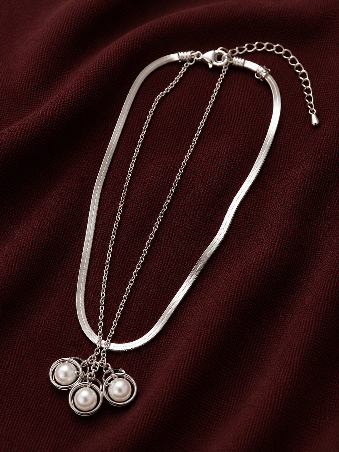 Celeste Pearl Layer Necklace