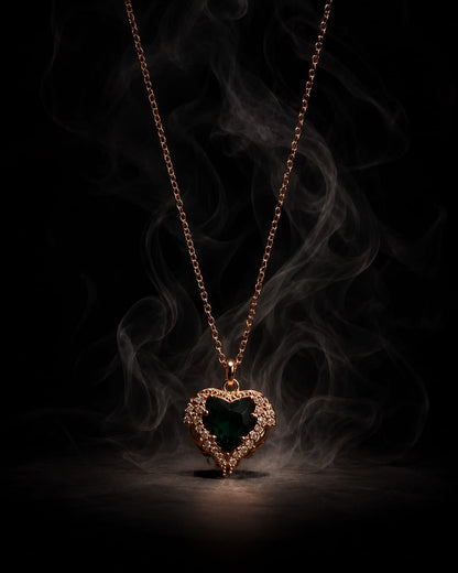 Celeste Heart Gem Necklace