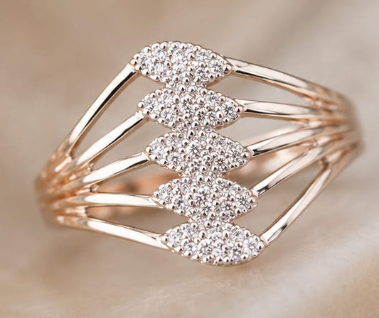 Luxe Marquis Multi-Band Ring