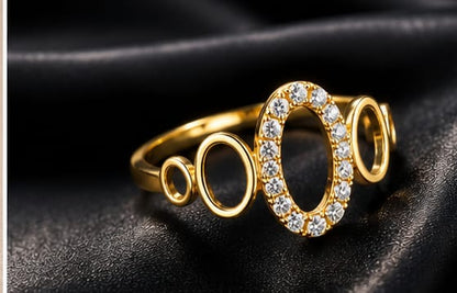 Crystal Orbit Ring