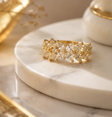 Crystal Garden Ring
