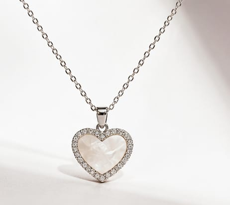 Ivory Heart Pendant