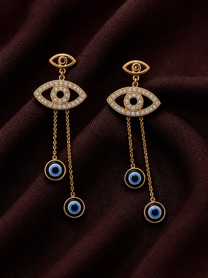 Mystique Nazar Drop Earrings