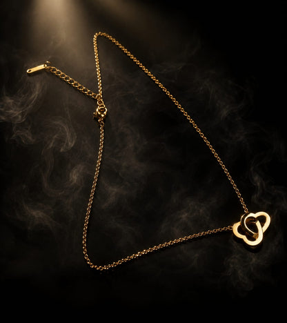 Interlocked Hearts Necklace
