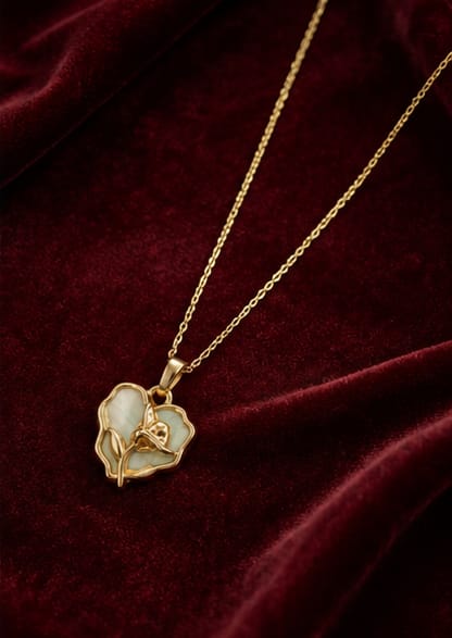 Luxe Flower Pendant