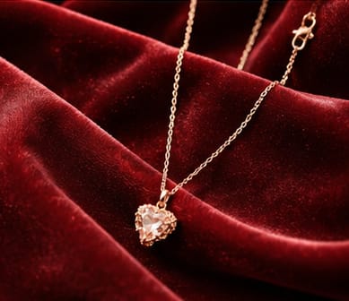 Heart Glow Crystal Pendant