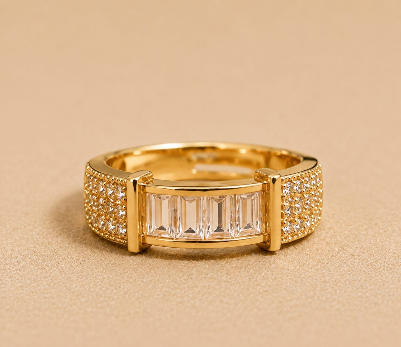 Luxe Baguette Ring