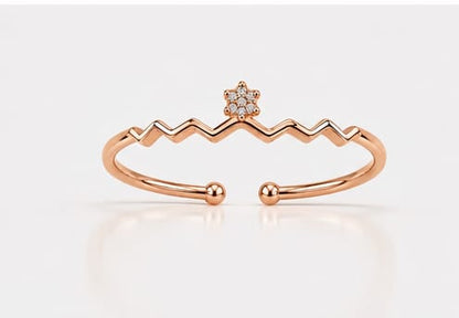 Star Glow Adjustable Ring
