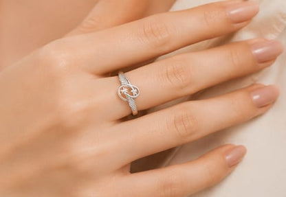 Infinity Bloom Silver Ring