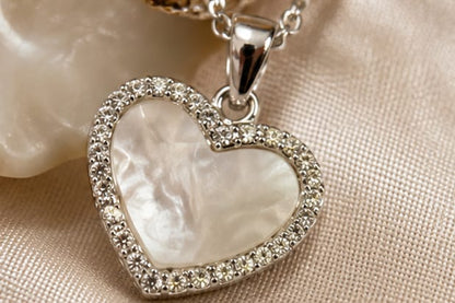 Ivory Heart Pendant