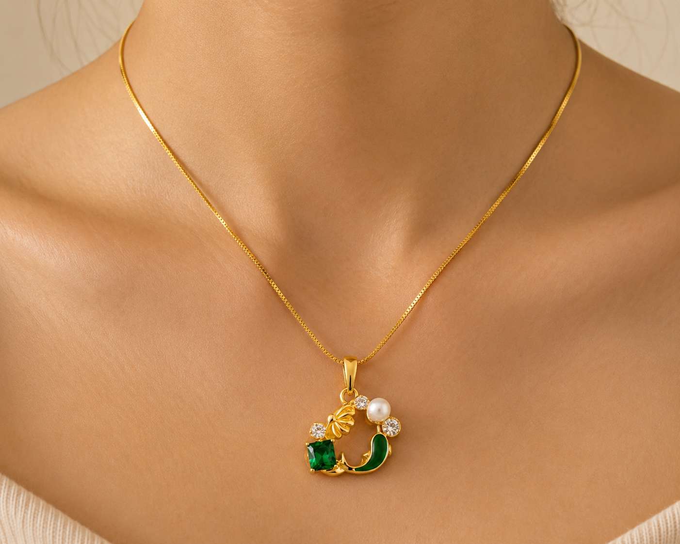 Emerald Grace Necklace