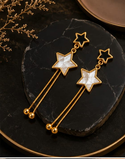 Celestia Star Drop Earrings