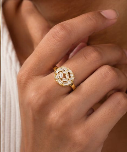 Golden Radiance Ring