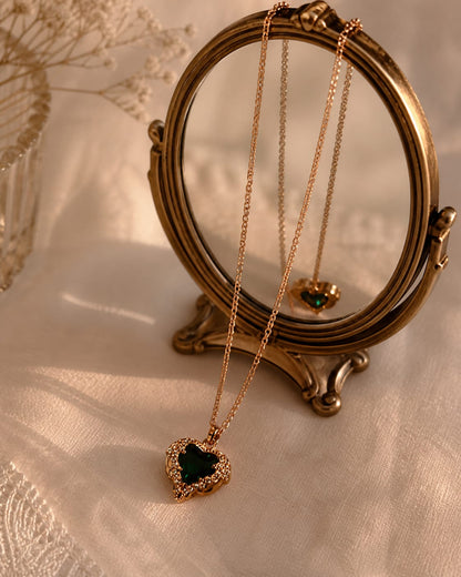 Celeste Heart Gem Necklace