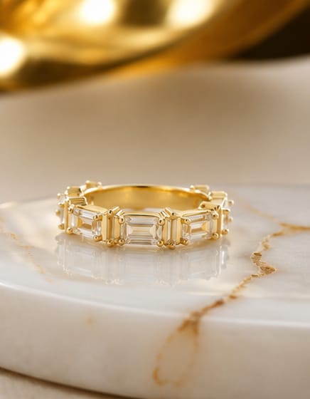Luxe Geometry Ring