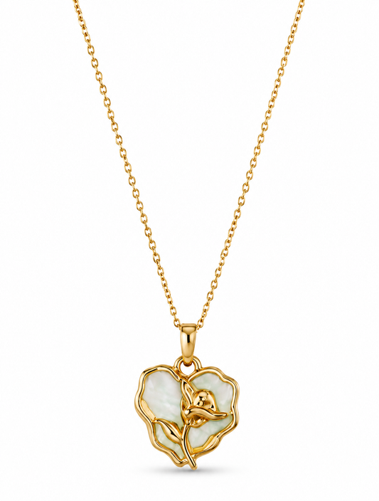 Luxe Flower Pendant