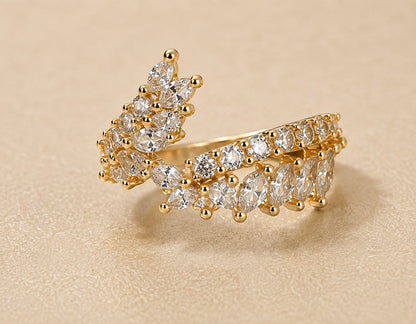Luxe Band Adjustable  Ring
