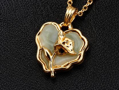 Luxe Flower Pendant